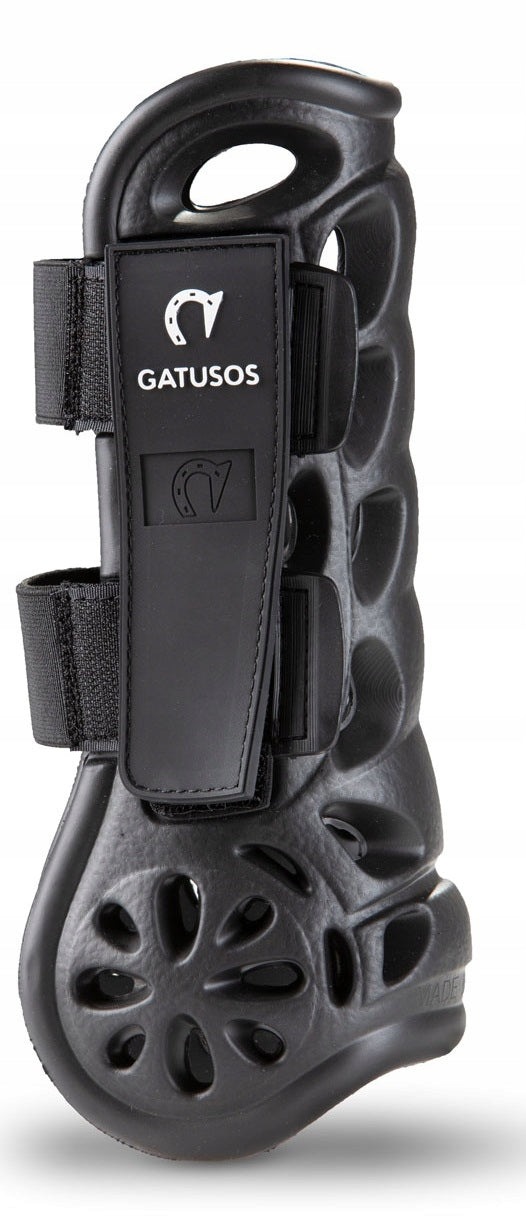 Ochraniacze GATUSOS DELUXE AIR przody czarne - Cavalo